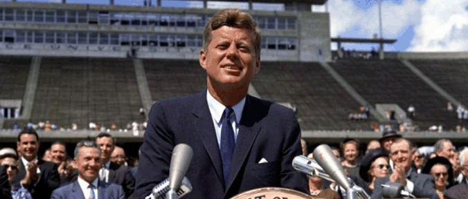 John F Kennedy Moon Speech